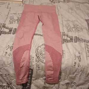 Pink work out leggings